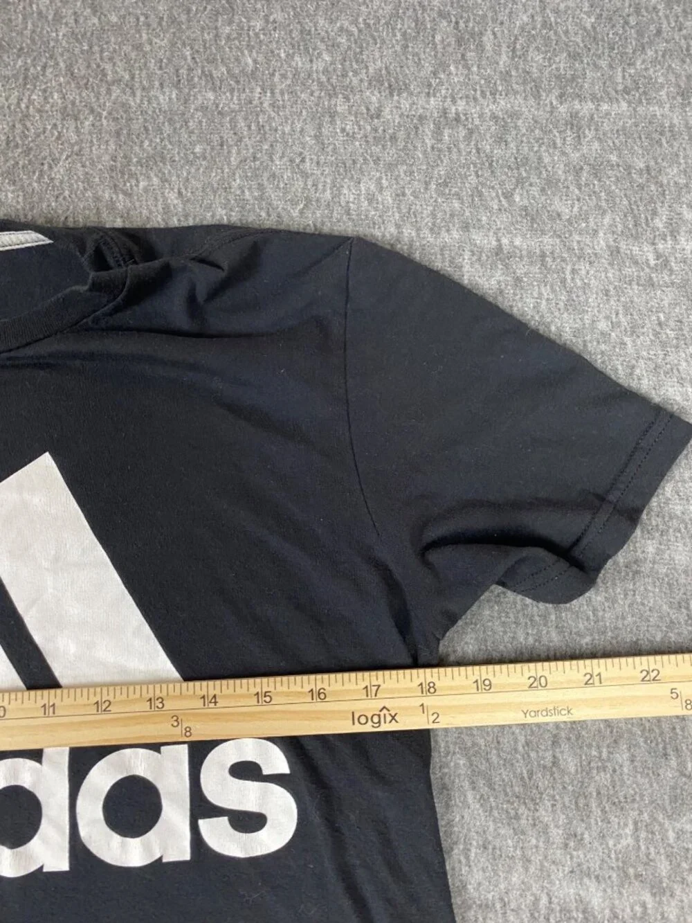 Adidas Shirt Mens Small Black The Go‎ To Performance Tee T-Shirt Short Sleeve